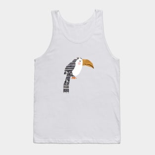 Cute Tucan Collage Tank Top